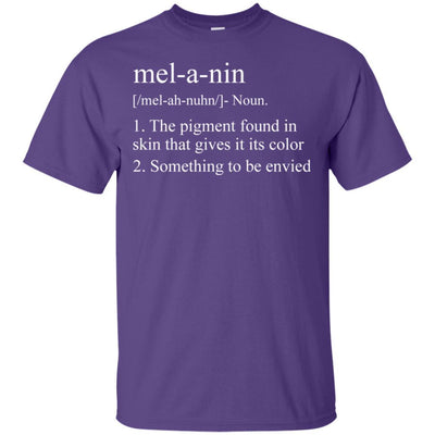 Melanin Definition T-Shirt Afro African American Apparel For Pro Black BigProStore