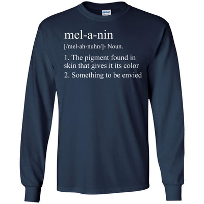 Melanin Definition T-Shirt Afro African American Apparel For Pro Black BigProStore