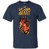 Melanin Heart T-Shirt African American Apparel For Pro Black People BigProStore