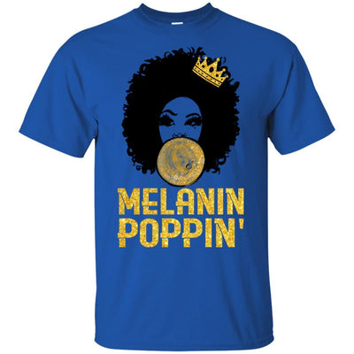 Melanin Poppin T-shirt African American Clothing for Pro Black People BigProStore