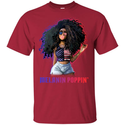 Melanin Popping T-Shirt African American Clothing For Pro Black People BigProStore