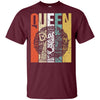 Melanin Queen Pride T-Shirt African American Clothing For Afro Girls BigProStore