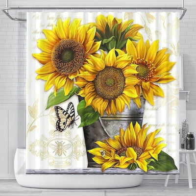 BigProStore Sunflower Shower Curtain Miraculous Bathroom Decor Ideas Sunflower Shower Curtain