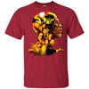 My Roots Pride Black King African American T-Shirt For Afro King Men BigProStore