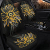 BigProStore Sunflower Seat Covers Original Sunflowers Seat Protector Universal Fit (Set of 2 Car Seat Covers Car Seat Cover