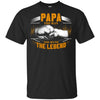 Papa The Man The Myth The Legend T-Shirt Dad Grandpa Gift Father's Day BigProStore