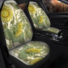 BigProStore Sunflower Seat Covers Peacfully Sunflower Back Seat Covers Universal Fit (Set of 2 Car Seat Covers Car Seat Cover