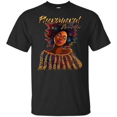 Phenomenal Women T-Shirt African American Clothing For Pro Black Pride BigProStore