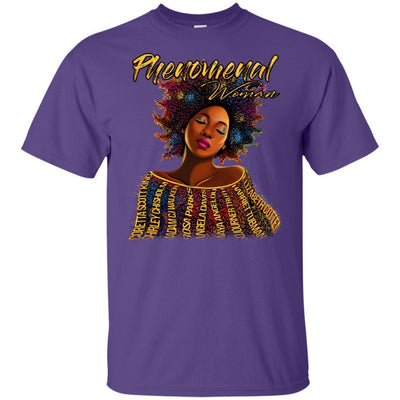 Phenomenal Women T-Shirt African American Clothing For Pro Black Pride BigProStore