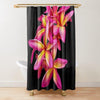 BigProStore Hawaii Plumeria Bath Decor Pink Romantic Plumeria Polyester Waterproof Home Bath Decor 3 Sizes Plumeria Shower Curtain / Small (165x180cm | 65x72in) Plumeria Shower Curtain