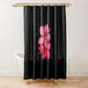 BigProStore Plumeria Print Shower Curtains Plumeria Hawaii Pink Flower Polyester Waterproof Bathroom Decor 3 Sizes Plumeria Shower Curtain / Small (165x180cm | 65x72in) Plumeria Shower Curtain