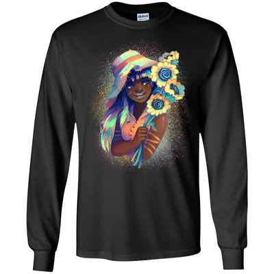 Pretty Black Girl T-Shirt African American Clothing For Melanin Pride BigProStore