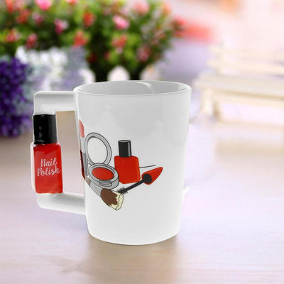 Hairdresser Gift Creative Nail Polish Ceramic Mugs