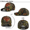 Outdoor Texas Hunting Baseball Cap Camo Embroidery Fishing Trucker Hat