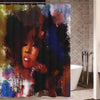 African American Art Shower Curtains Black Girl Bathroom Accessories