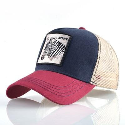Fashion Embroidery Baseball Cap Men Women Snapback Mesh Trucker Hats