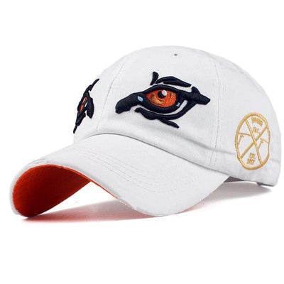 Eyes Watching Embroidery Baseball Cap Cool Snapback Trucker Hat Men Gift