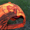 Orange Deer Hunting Camouflage Baseball Cap Outdoor Camo Trucker Cap