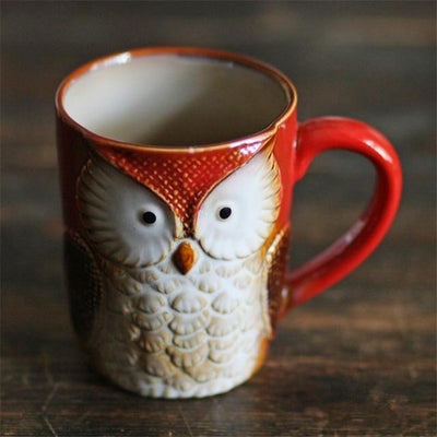 Creative 3D Cute Owl Coffee Mug