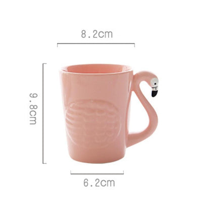 Creative 3D Flamingo Coffee Mug