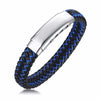 Fashion Thin Blue Line Bracelet Adjustable Police Officer Wristband