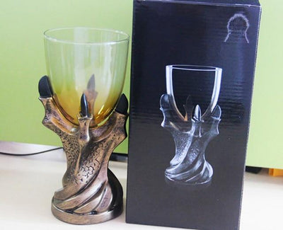 Creative 3D Dragon Claw Wine Glass