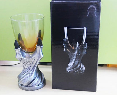 Creative 3D Dragon Claw Wine Glass