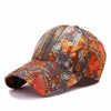 Orange Hunting Trucker Hat Maple Leaf Camo Baseball Cap Hunter Gift
