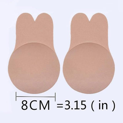 BigProStore Women Invisible Breast Lifting Cups Bra for Sagging Breasts Beige - 8cm (3.15in) Women Dress