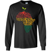 Proud African American Roots T-Shirt Melanin Women Men Pro Black Girl BigProStore