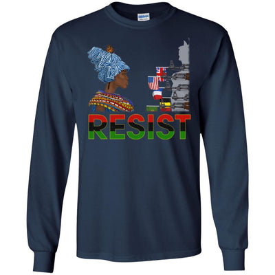 Resist T-Shirt African American Clothing For Pro Black Melanin Women BigProStore