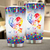 BigProStore see the able not the label Tumbler Idea cute autism awareness BPS536 Steel Tumbler