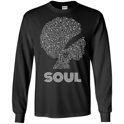 Soul Melanin Pro Black Women Men T-Shirt African American Clothing Tee BigProStore