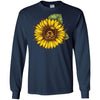 Sunflower African American T-Shirt For Melanin Women Afro Girl Magic BigProStore