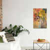 BigProStore Sunny Flower Wall Canvas Sunflower Boutonniere Home Decor Canvas / 16" x 24" Canvas