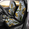 BigProStore Sunflower Seat Covers Sunflower Drawing Automotive Seat Covers Universal Fit (Set of 2 Car Seat Covers Car Seat Cover