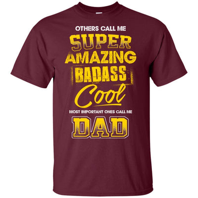 Super Amazing Cool Dad T-Shirt Cool Father's Day Birthday Gift For Him BigProStore