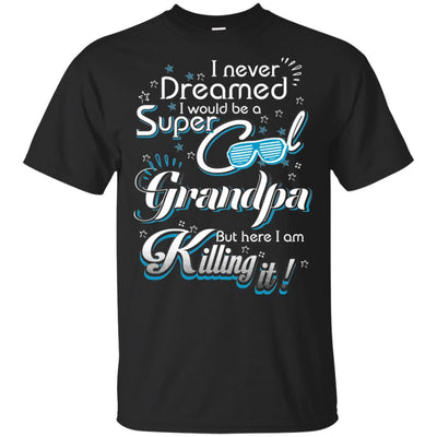 Super Cool Grandpa T-Shirt Funny Quote Father's Day Gift For Papa Dad BigProStore