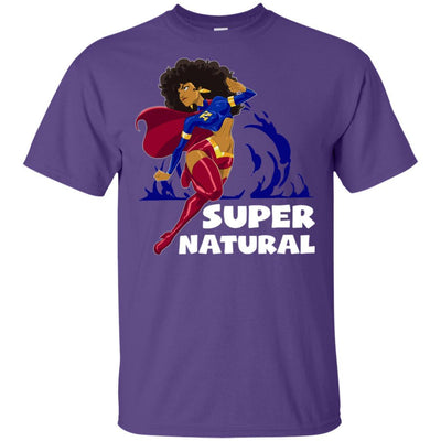 Super Natural Pro Black Girl Hair T-Shirt African American Clothing BigProStore