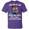 Take Me As I Am Or Kiss My Ass Melanin Women T-Shirt African Afro Girl BigProStore