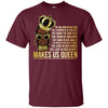 The Love In Our Hearts Makes Us Queen T-Shirt African American Apparel BigProStore