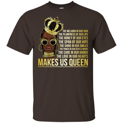 The Love In Our Hearts Makes Us Queen T-Shirt African American Apparel BigProStore