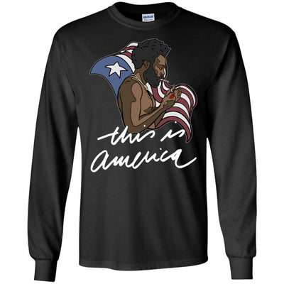 This Is America T-Shirt For Women Men Pro Black African American Pride BigProStore
