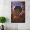 BigProStore African American Canvas Art Traditional Afro Woman Black African Wall Art Canvas