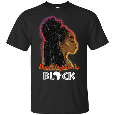 Unapologetically Black African American T-Shirt For Pro Melanin Women BigProStore