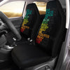 BigProStore Marine Corps Automotive Seat Covers USMC Live Forever Luxury Car Seat Covers Polyester Microfiber Fabric Set Of 2 USMC car seat cover