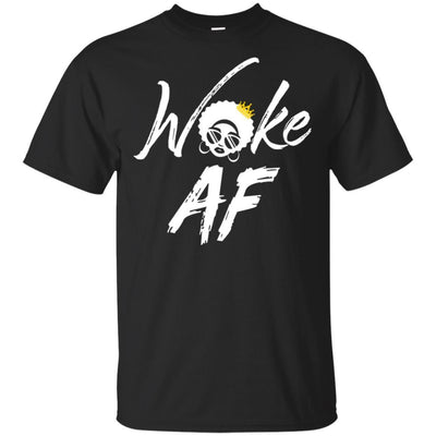 Wake Af T-Shirt Woke Clothing Afro Pro Black African American Pride BigProStore