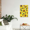 BigProStore Sunflower Canvas Design Watercolor Sunny Flower Wall Art And Decor Canvas / 24" x 36" Canvas
