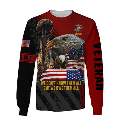 BigProStore Us Marine Corps Clothing We Don'T Know Them All Usa Army Hoodie - Sweatshirt - Tshirt - Zip Hoodie Sweatshirt / S