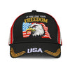 BigProStore American Pride Eagle Baseball Cap If You Love Your Freedom Eagle And USA Flag Design Men Women Classic Hat Baseball Cap